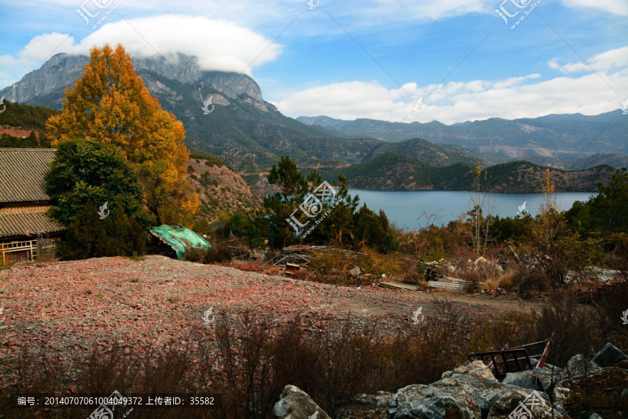 云南丽江泸沽湖风景区