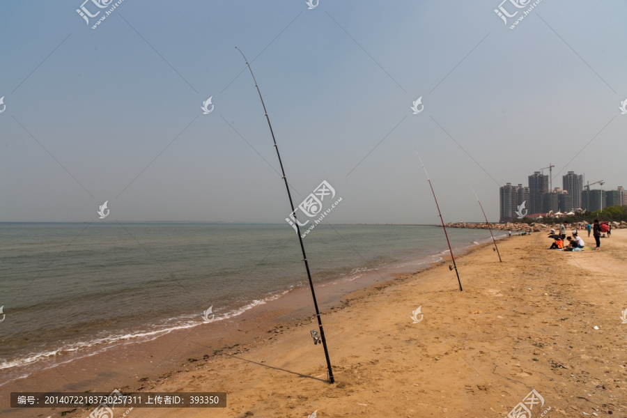 海边垂钓,钓鱼,渡假