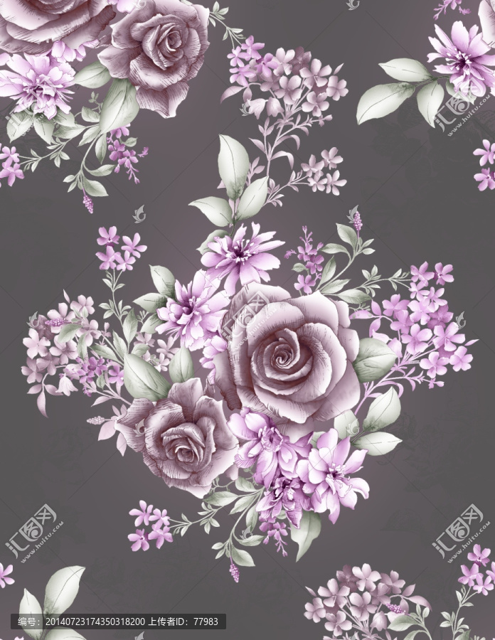 花（無分層）