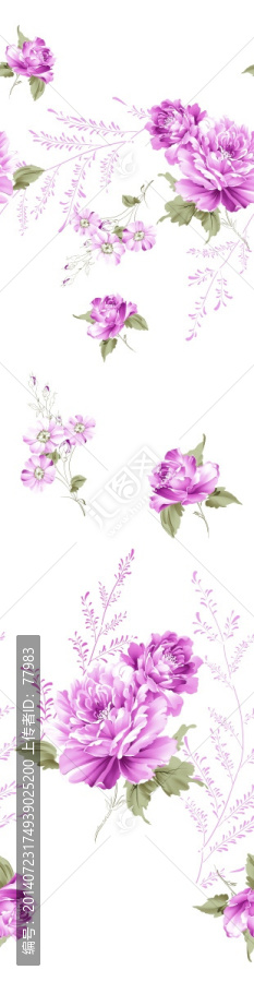 牡丹花（無分層）