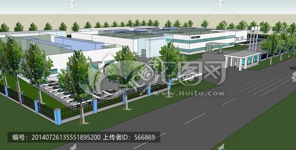 廠區(qū)模型