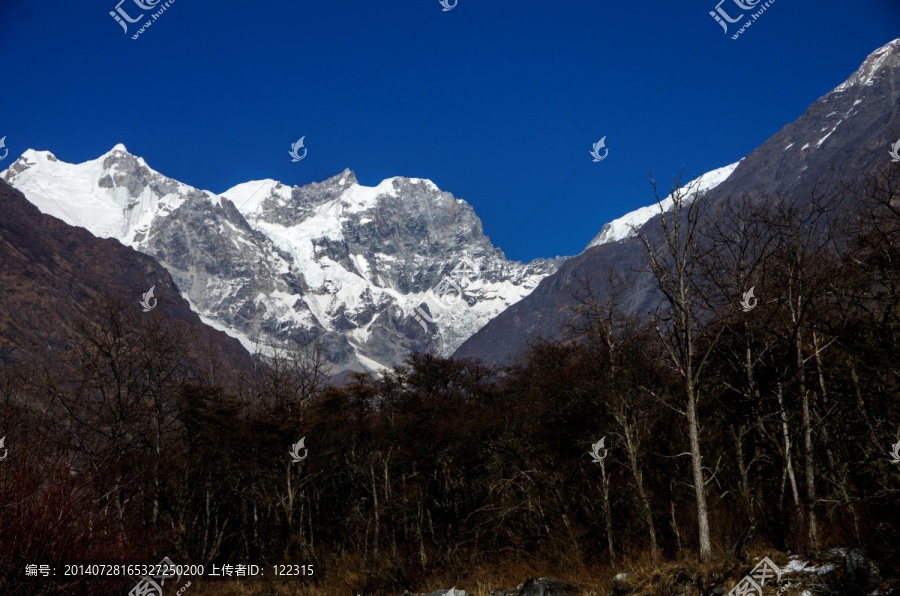 雪山,风景