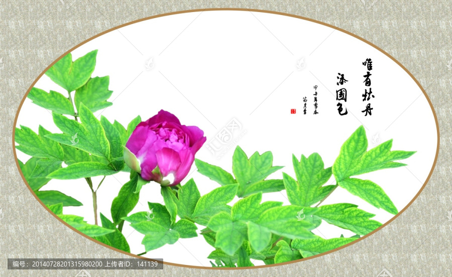 畫(huà)意牡丹,畫(huà)意攝影,裝飾畫(huà)