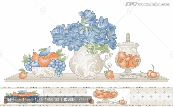 噴墨陶瓷腰線花片