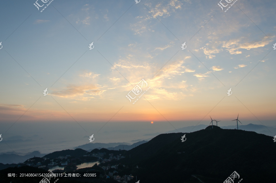 湖北九宫山风光