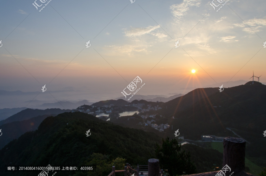 湖北九宫山风光