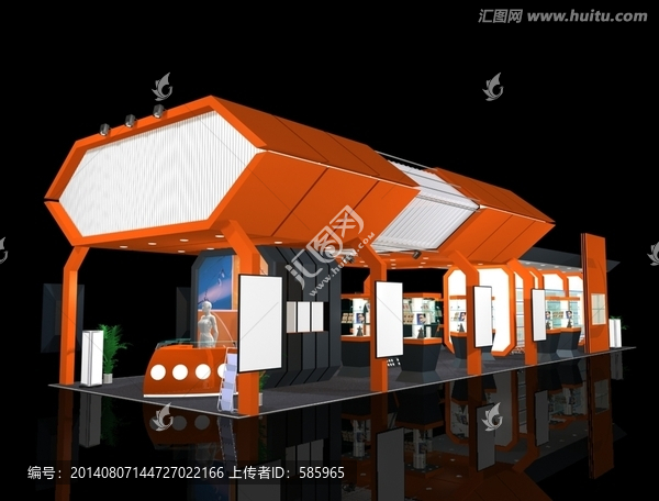 3d展覽展示設(shè)計MAX模型下載