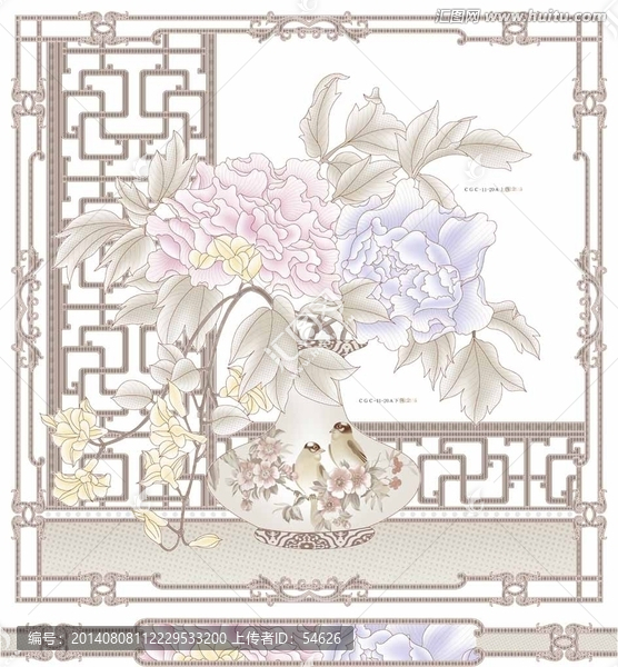 陶瓷腰線花片