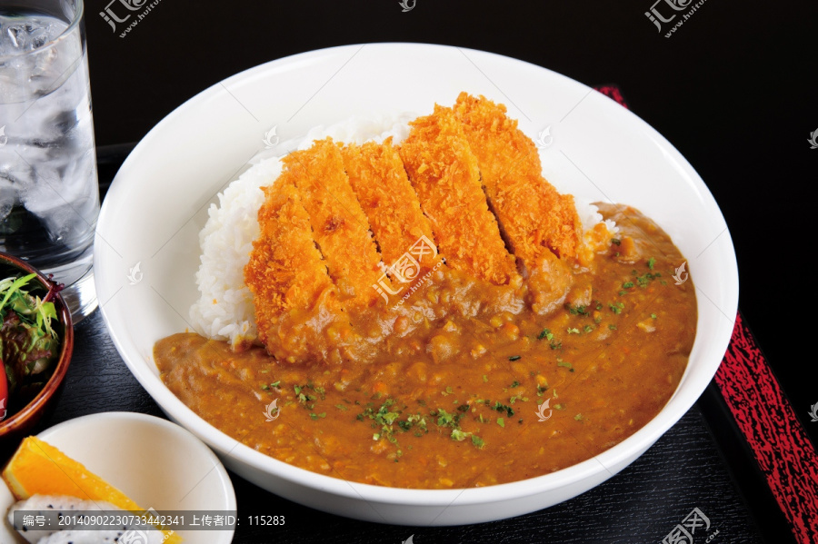 日本料理,咖喱鸡排饭