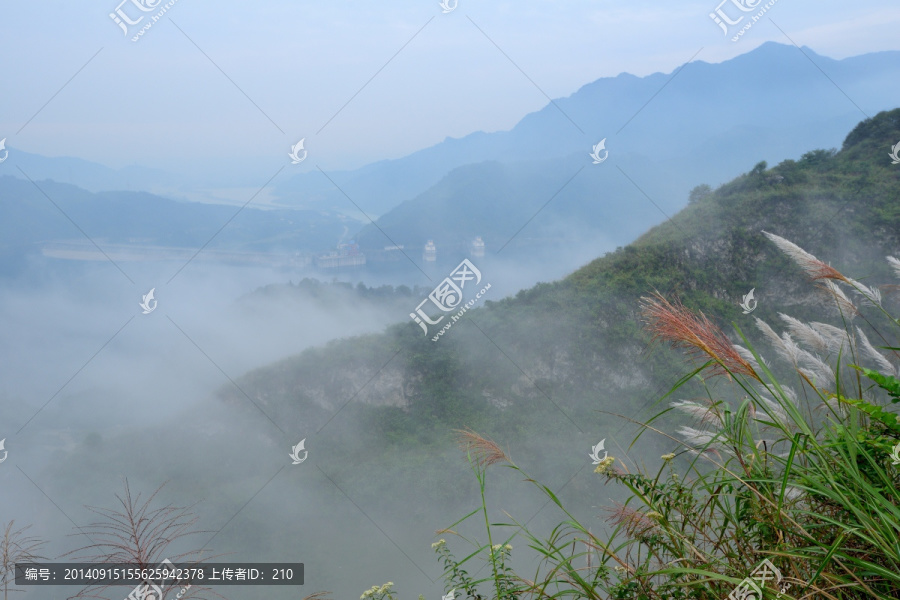 江堰紫坪铺云雾