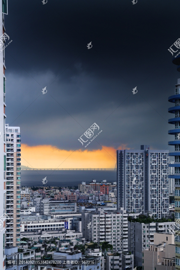 深圳的天空（大雨将至）