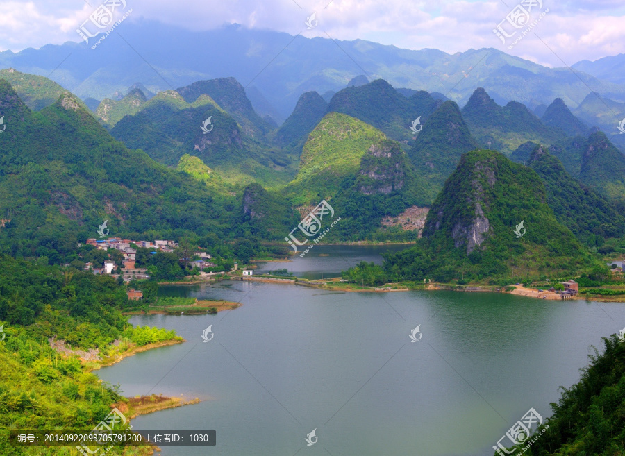 桂林山水,西塘风光