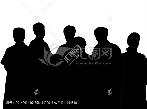 人物剪影