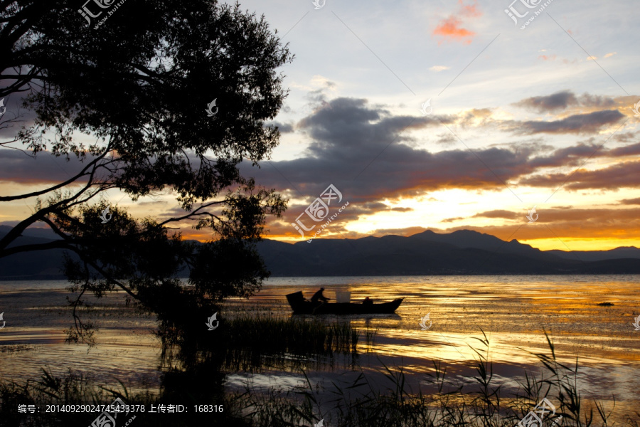 夕阳（高清大画幅）