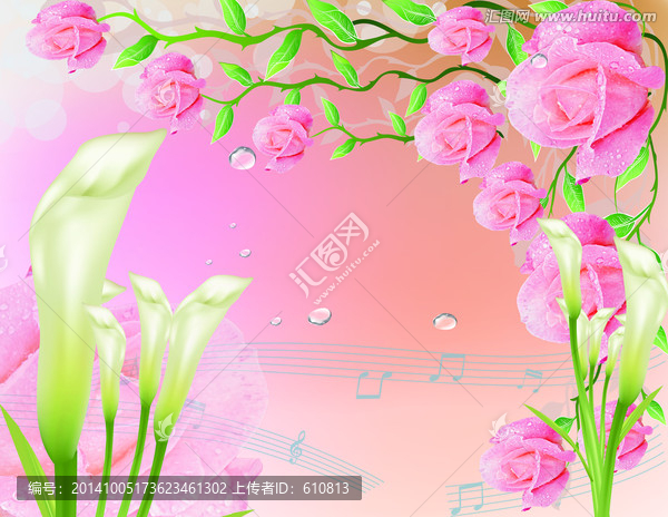 百合玫瑰