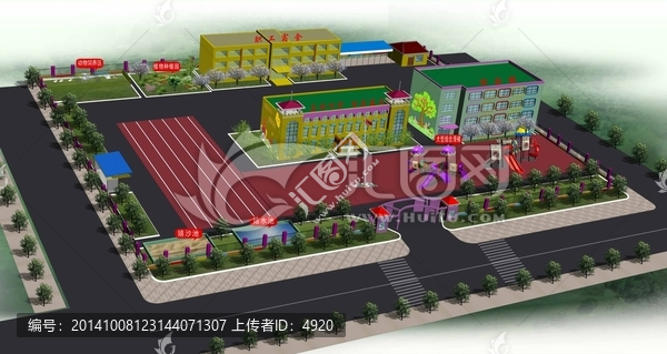 幼兒園效果圖