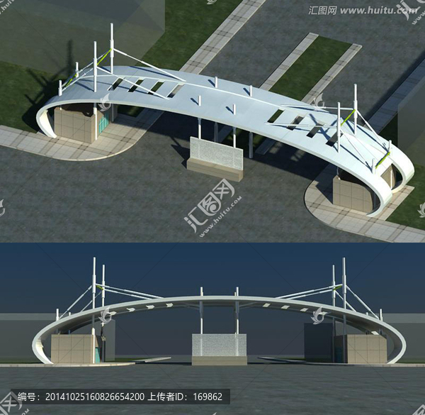 大門(mén)3D模型