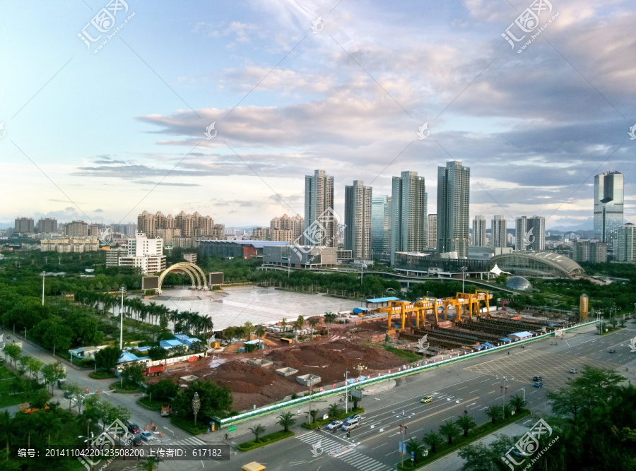 體育中心,市民樂園,廣場,大廈