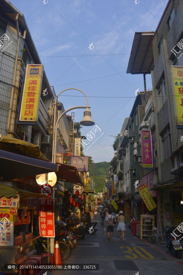 士林夜市街景