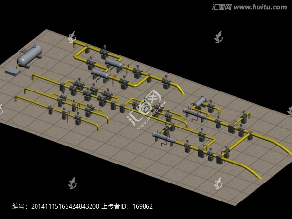 工藝設備3D模型