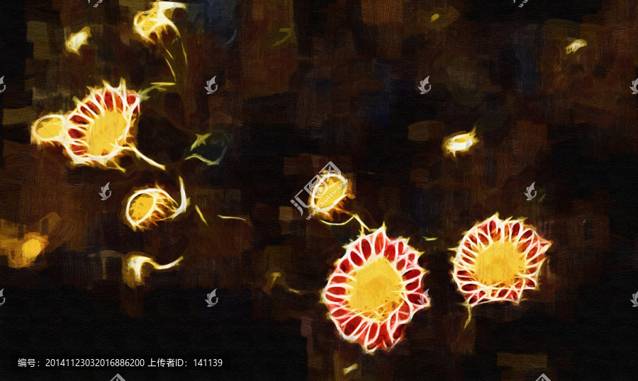 抽象畫,油畫,花卉油畫,裝飾畫