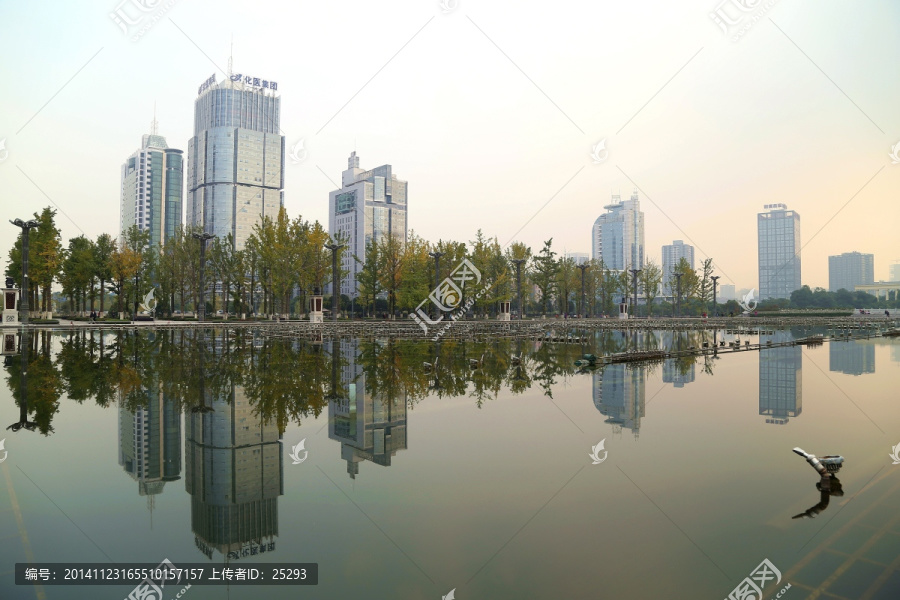 两江幸福广场水景