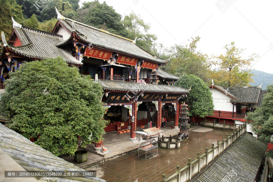 青城山建筑,西蜀第一山