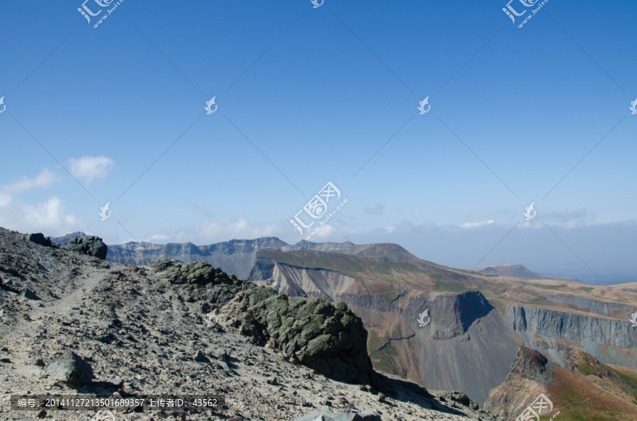 长白山,天池,熔岩