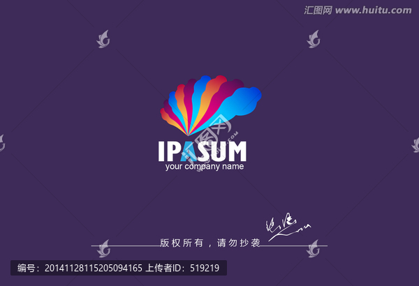孔雀logo,孔雀開屏