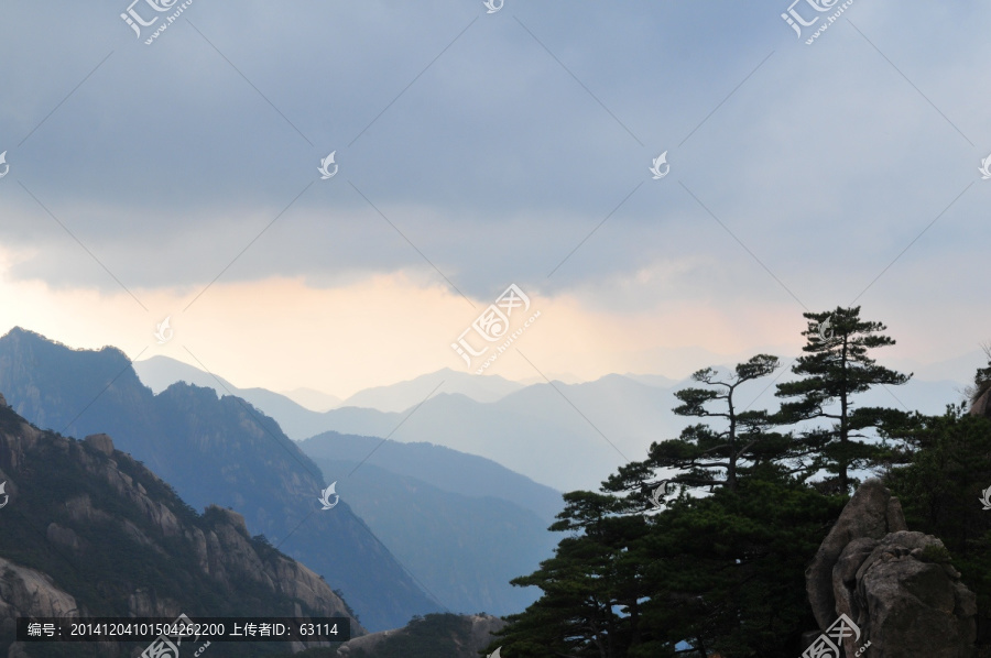 黄山风光,云雾,风雨黄山,云海