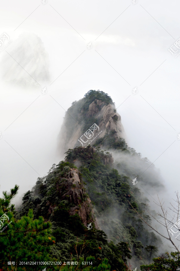 黄山风光,云雾,风雨黄山,云海