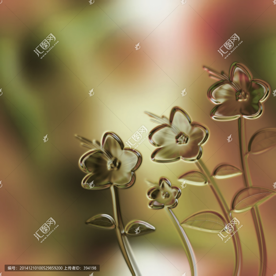 玻璃花