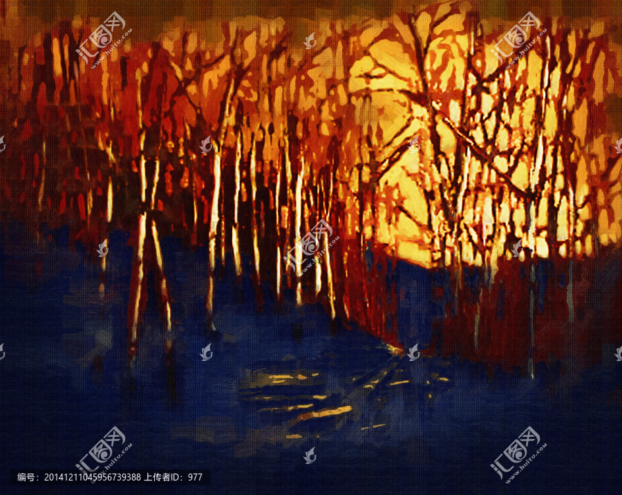 抽象畫,裝飾畫