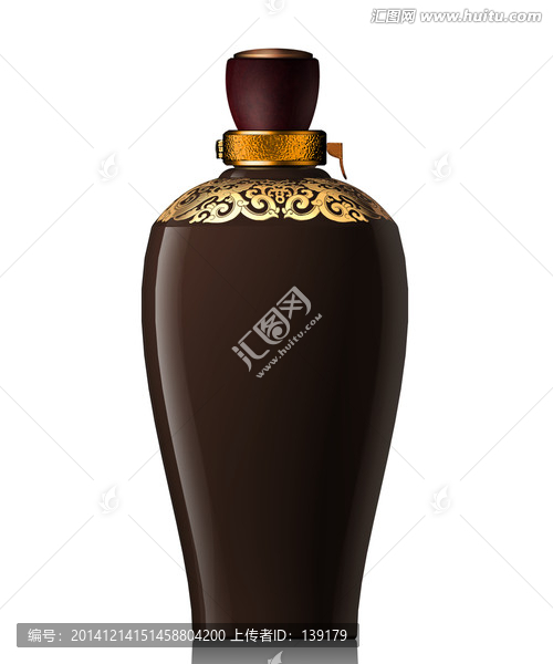 陶瓷酒瓶效果圖