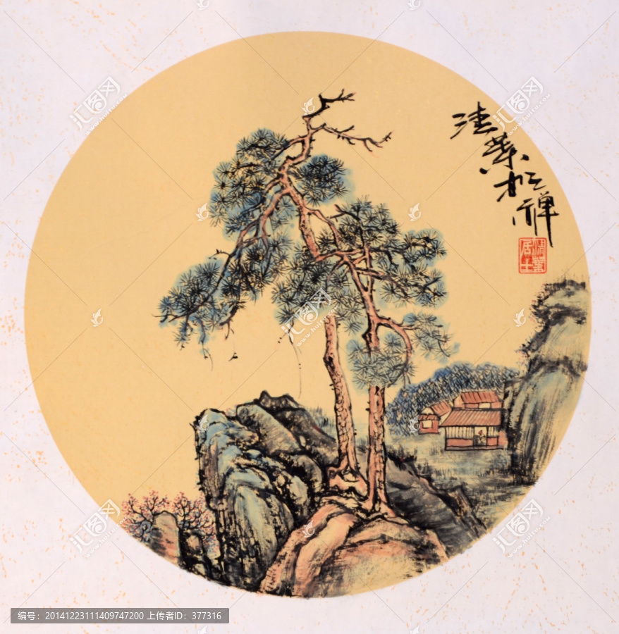 原創(chuàng)寫意山水
