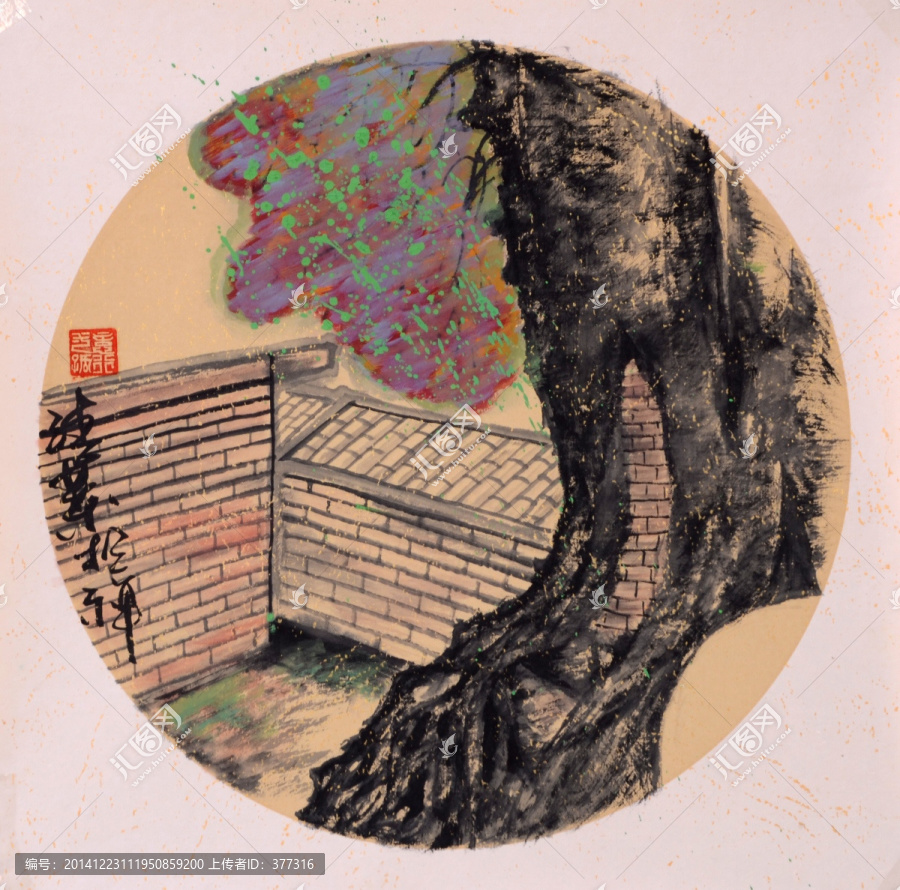 原創(chuàng)寫(xiě)意水墨畫(huà)