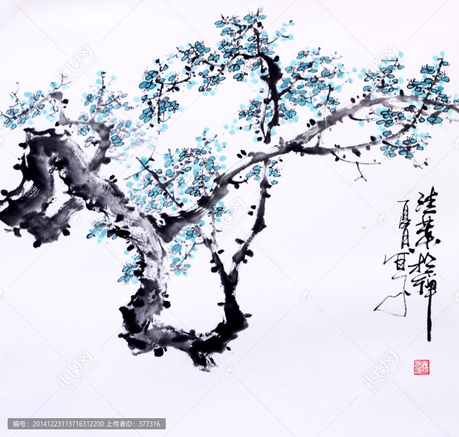 原創(chuàng)寫(xiě)意梅花