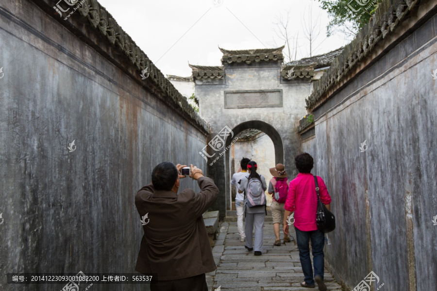 安徽黄山市呈坎古村