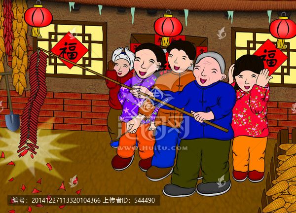 新年放鞭炮