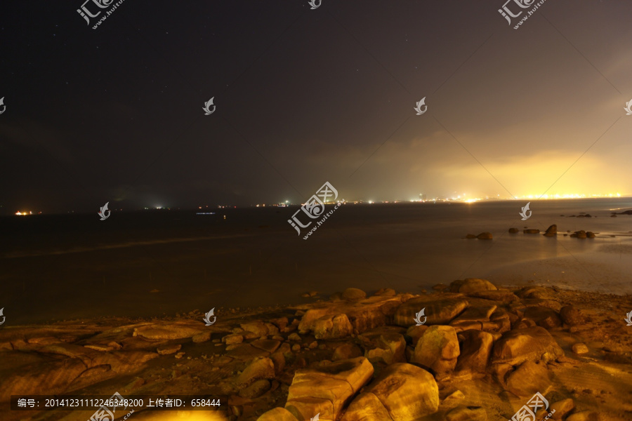 厦门海边夜景