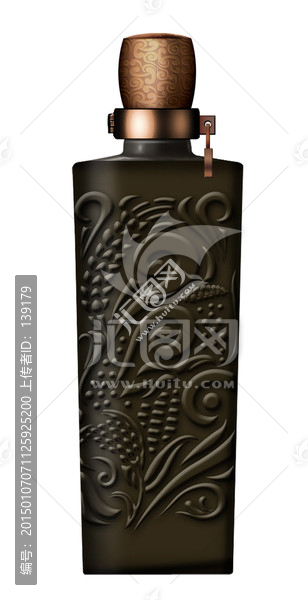 噴涂玻璃瓶效果圖