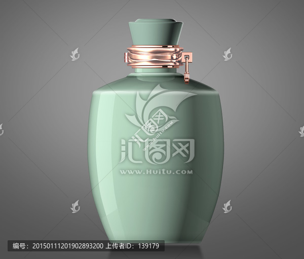 青瓷瓶效果圖