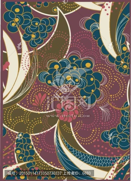 華麗高檔抽象背景底紋eps矢量