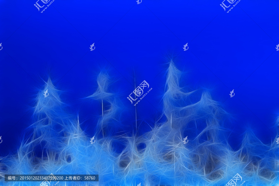 電腦畫,雪林
