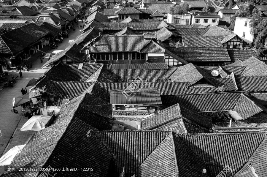 川西民居四合院,元通古鎮(zhèn)