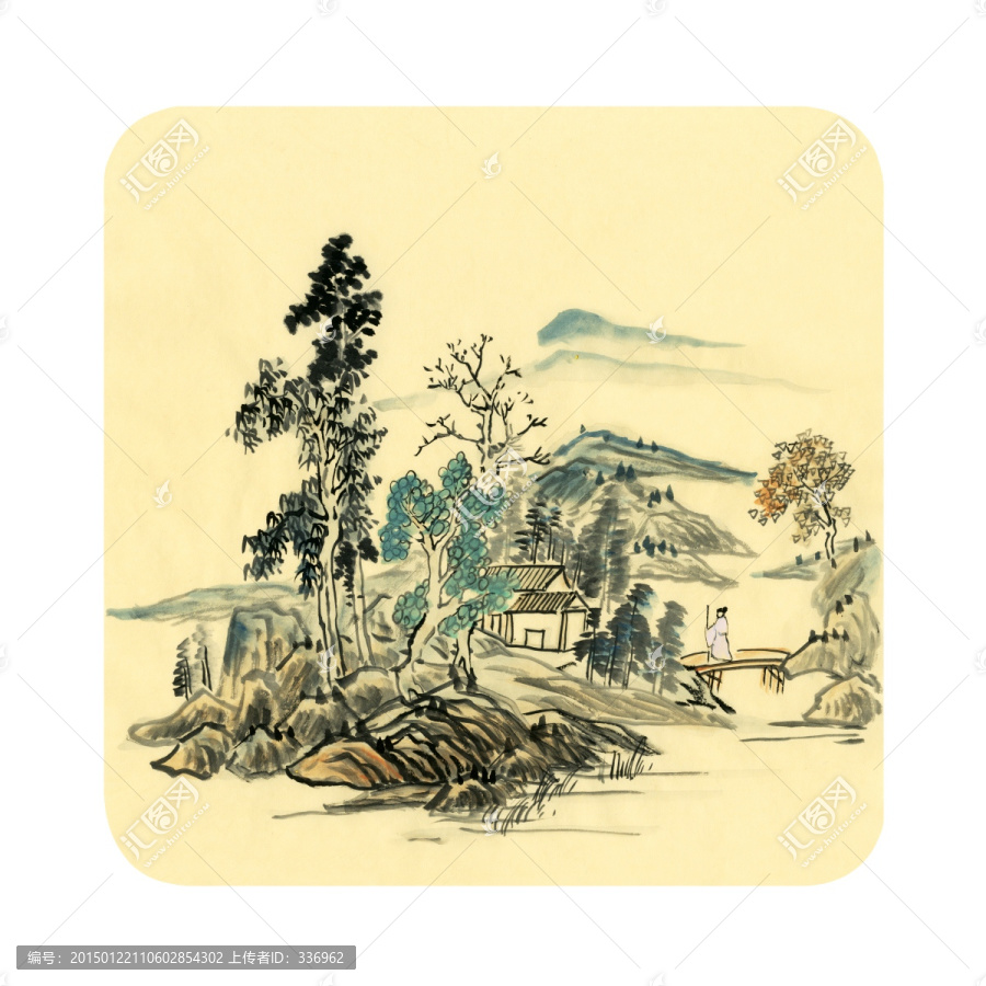 山水國(guó)畫(huà)