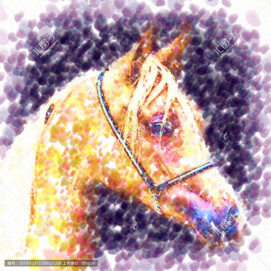 裝飾畫馬