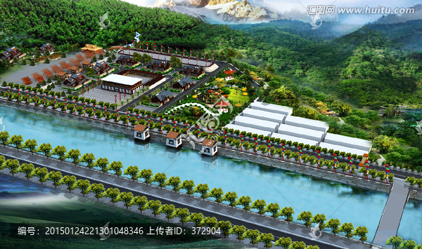 生態(tài)園效果圖