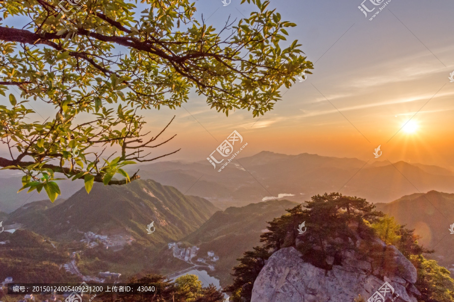 日落西山