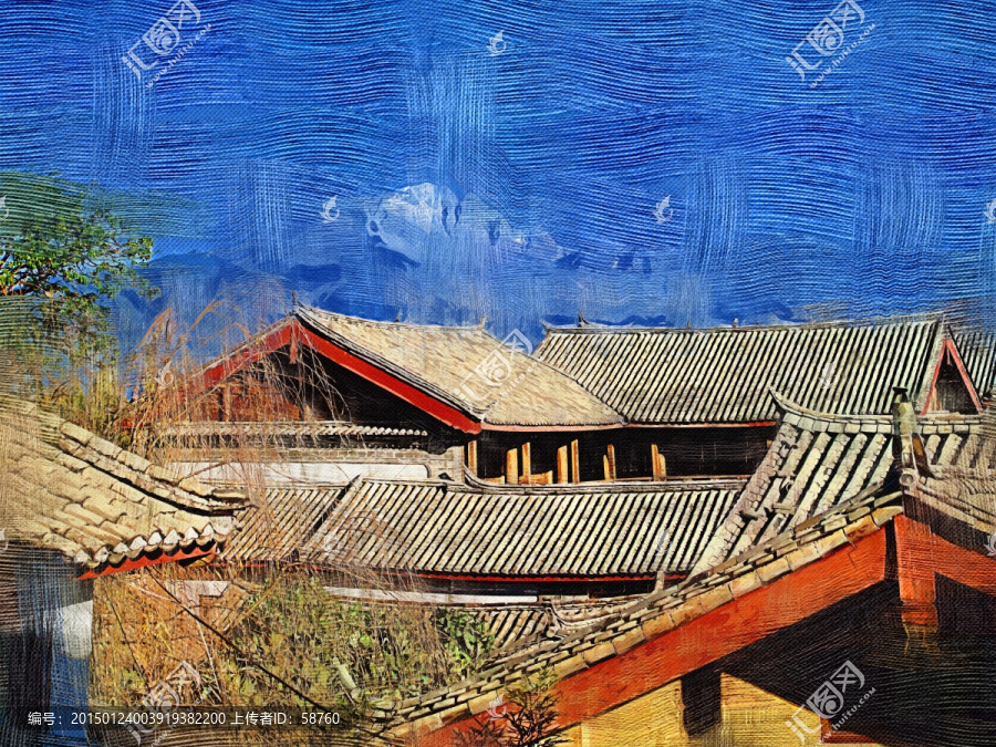 電腦云海,麗江